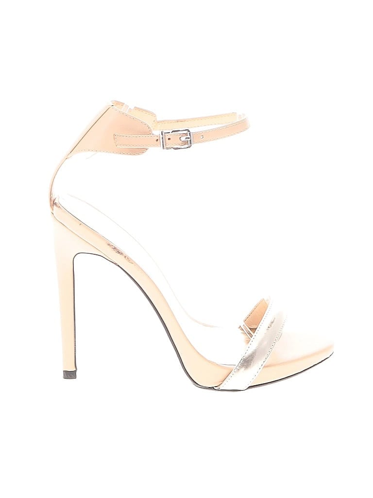 Pre-owned Mango Heels In Brown