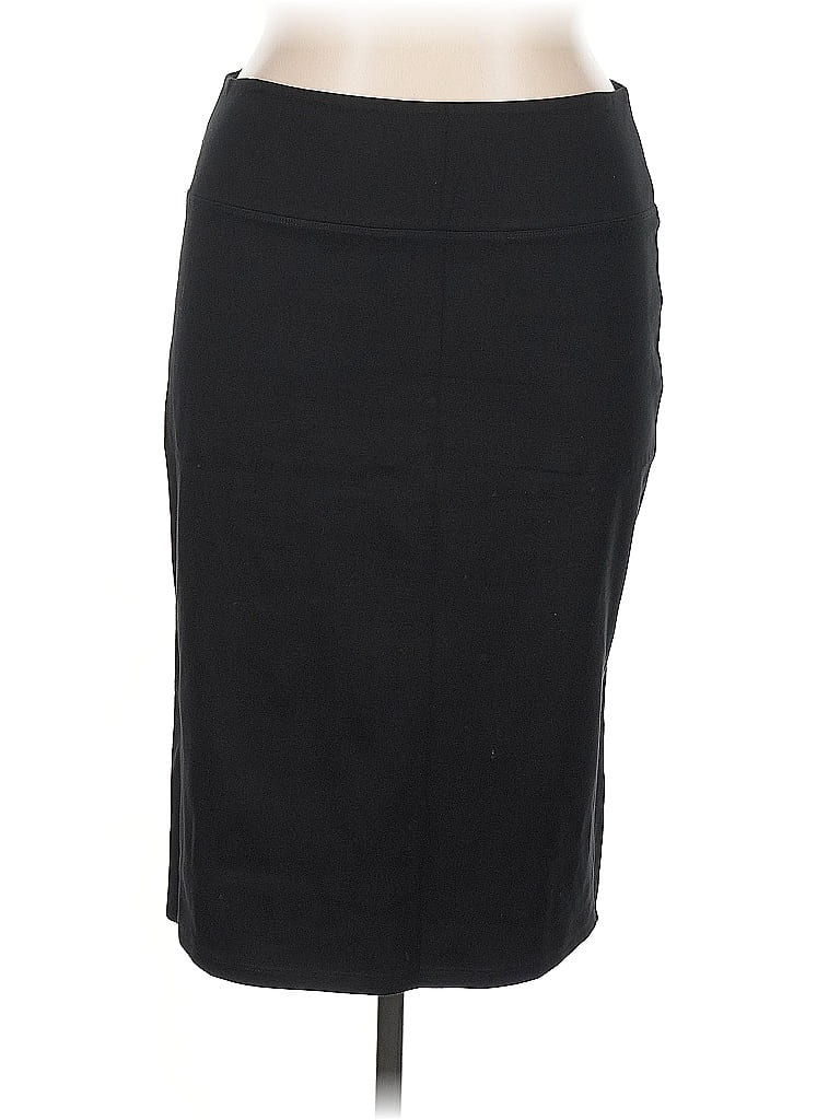Pre-owned Halogen Formal Skirt In Black