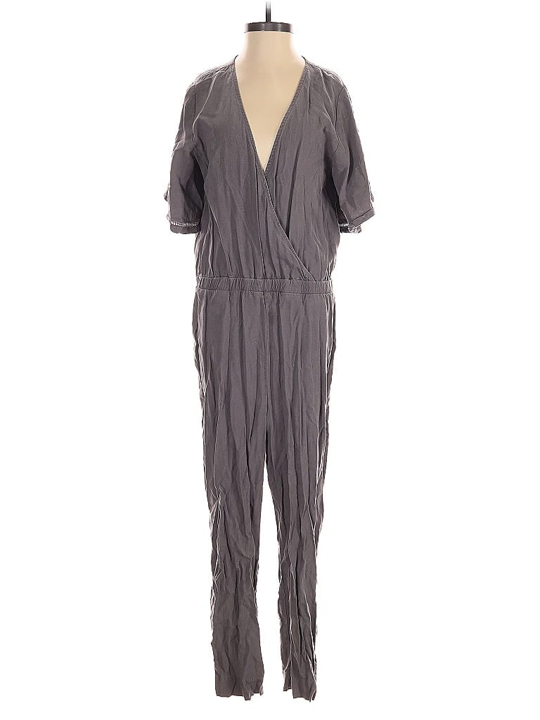 Pre-owned Cloth & Stone X Anthropologie Jumpsuit In Gray