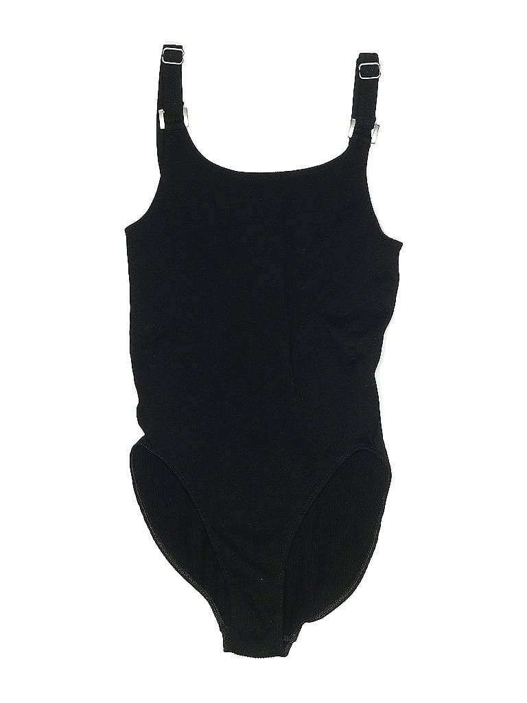 Pre-owned Out From Under Bodysuit In Black