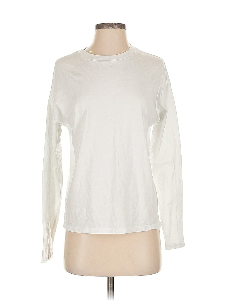 Pre-owned A New Day Long Sleeve T-shirt In White