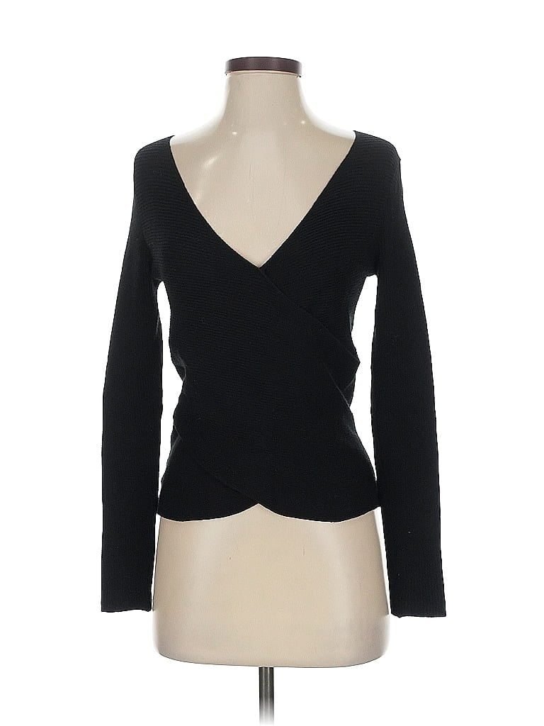 Pre-owned Moth Cardigan Sweater In Black