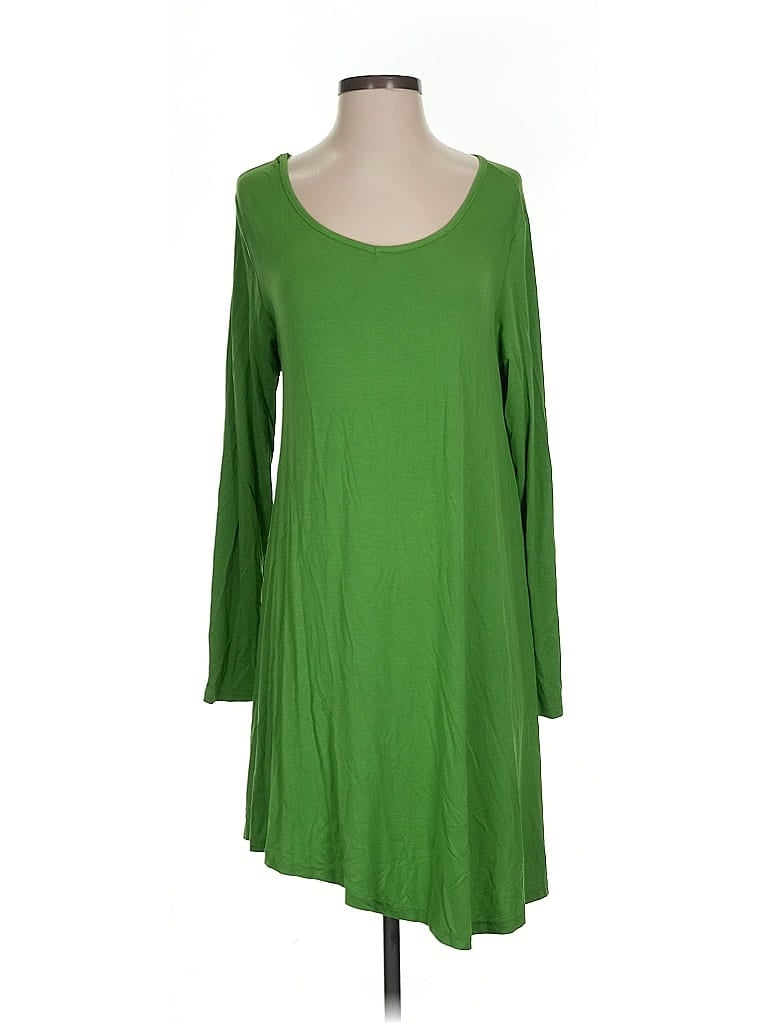 Pre-owned Unbranded Casual Dress In Green
