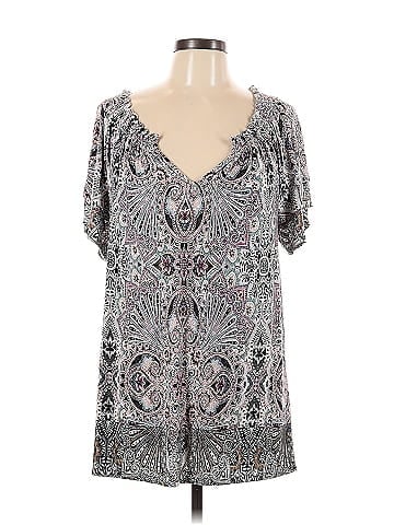 Democracy Short Sleeve Blouse (view 1)