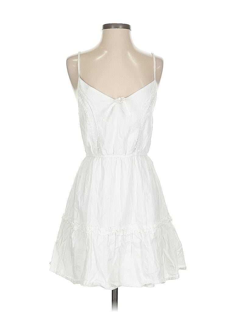 Pre-owned Crystal Doll Casual Dress In White