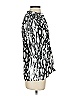 Trina Turk Silver 3/4 Sleeve Silk Top Size P (petite) - photo 4