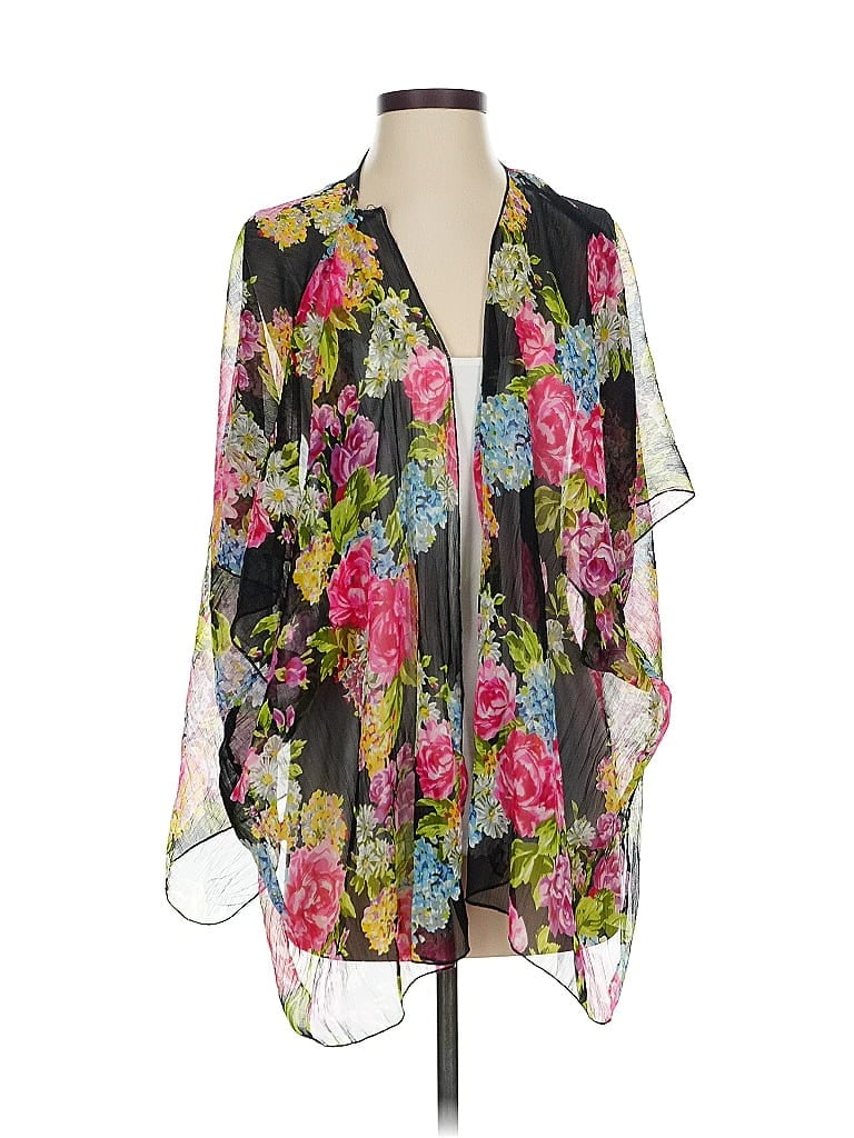 Pre-owned Band Of Gypsies Kimono In Black
