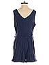 Unbranded 100% Polyester Solid Blue Romper Size S - photo 2