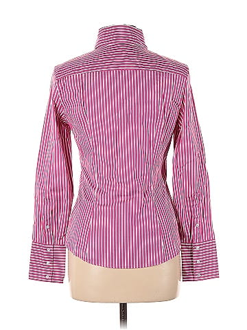 Express Design Studio Long Sleeve Button-Down Shirt (view 2)