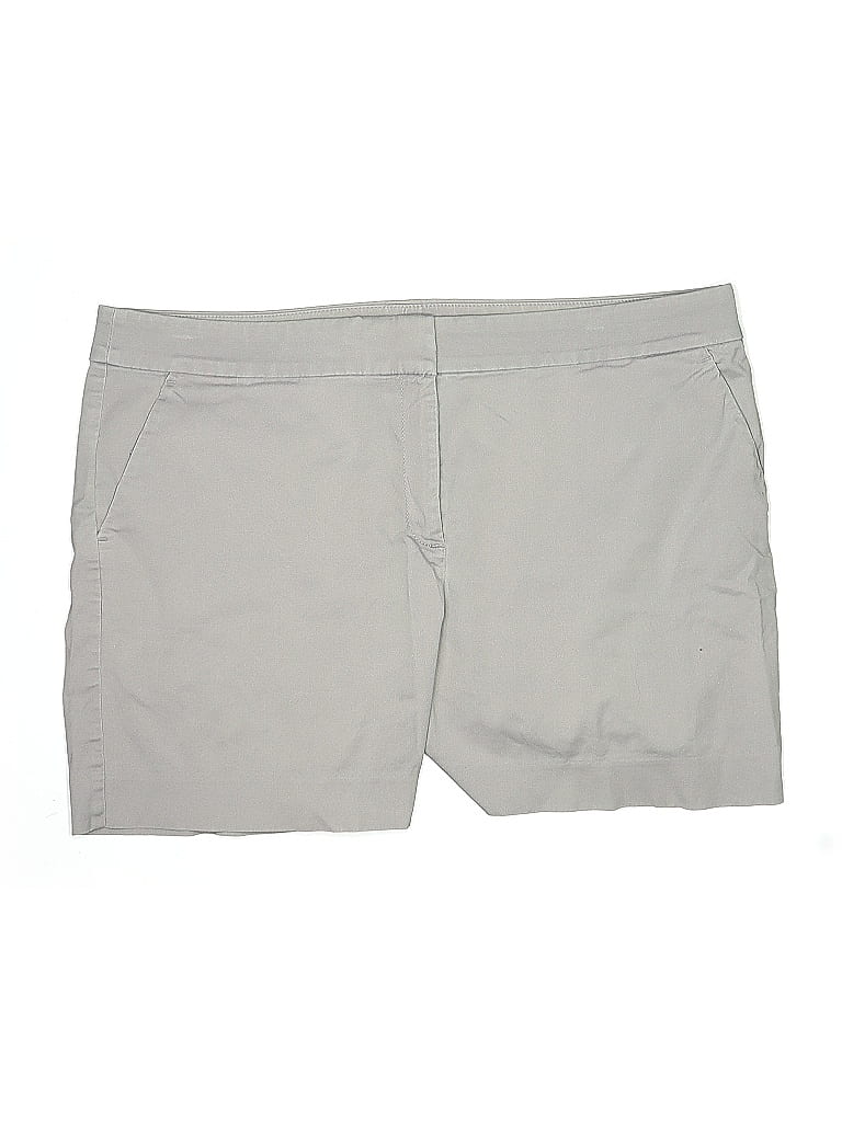 Pre-owned Ann Taylor Loft Khaki Shorts In Gray
