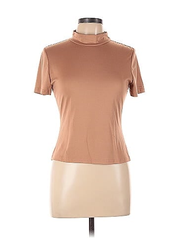 Emery Rose Short Sleeve Turtleneck (view 1)
