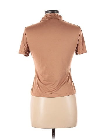 Emery Rose Short Sleeve Turtleneck (view 2)