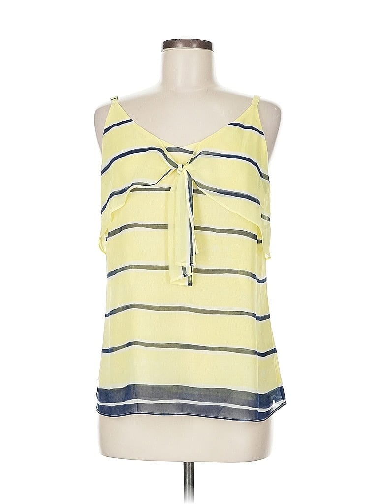 CABI Pre-owned Sleeveless Blouse In Yellow
