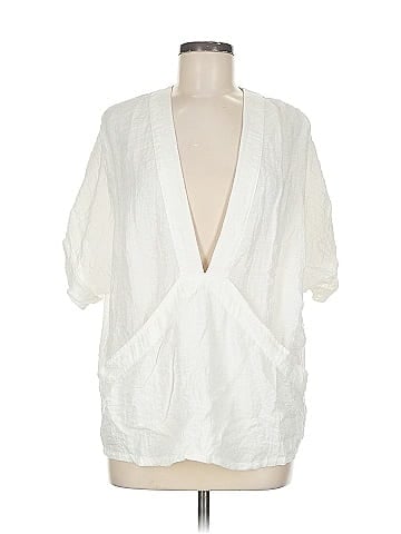 Silence and Noise Short Sleeve Blouse (view 1)