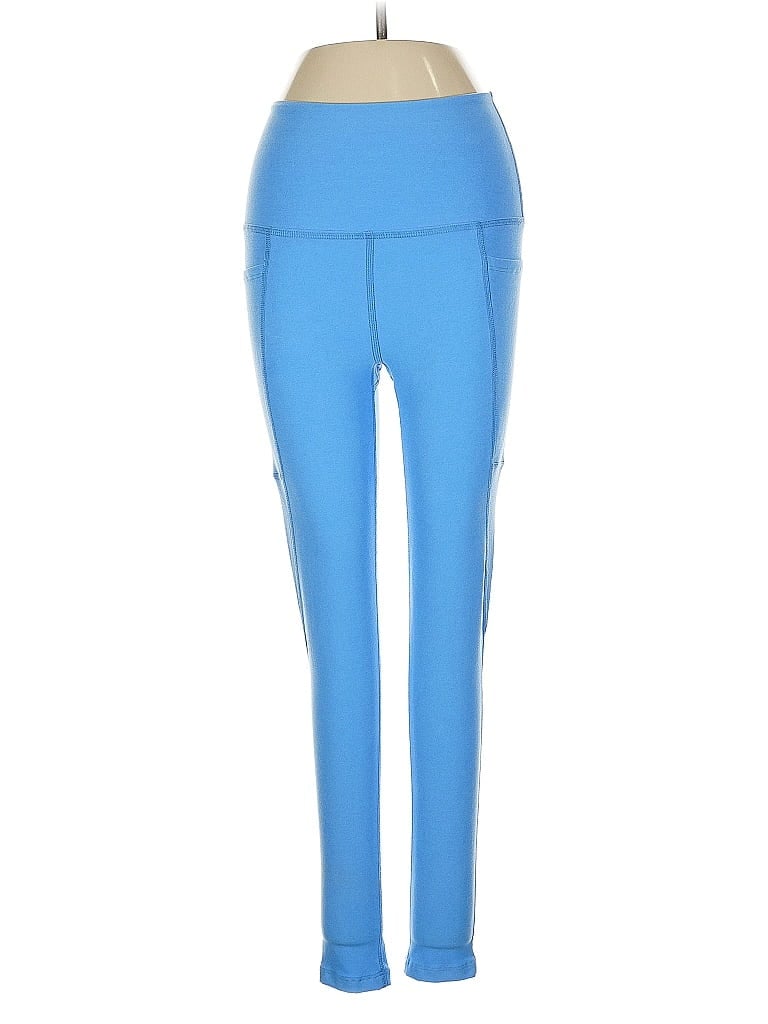 Pre-owned Beyond Yoga Active Pants In Blue