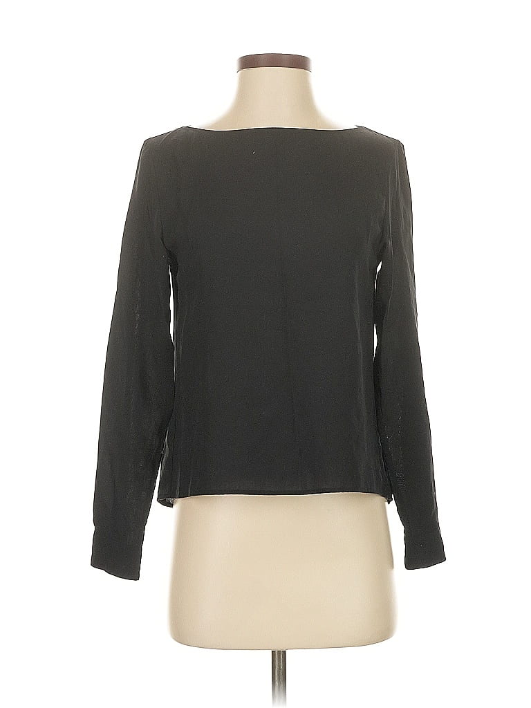 Click to view more detailed imagery on our partner's website Pre-owned Uniqlo Long Sleeve Top Gray Boatneck Tops