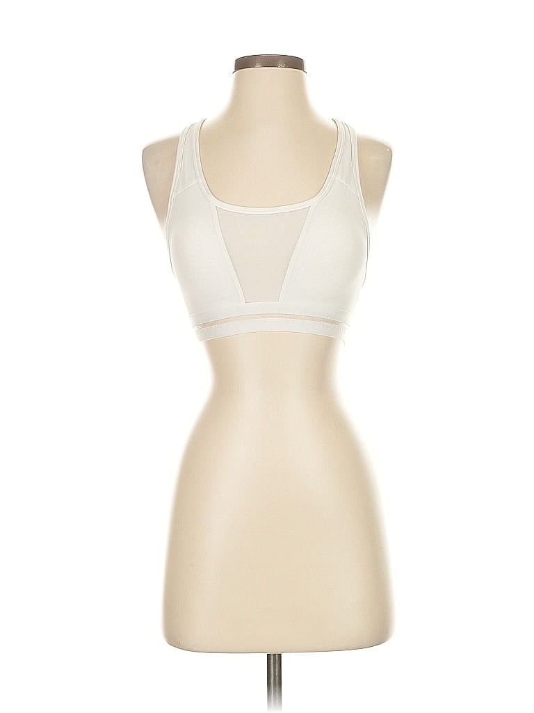 Pre-owned Nike Tank Top White Halter Neckline Tops
