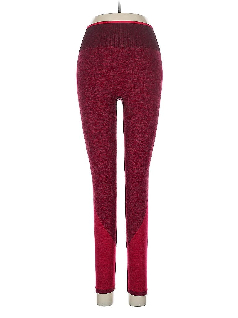 Pre-owned Victoria's Secret Pink Active Pants In Red