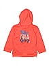 Champion 100% Polyester Orange Zip Up Hoodie Size 4T - photo 1