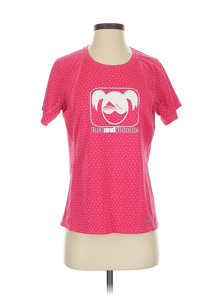 Pre-owned L.l.bean Active T-shirt In Pink