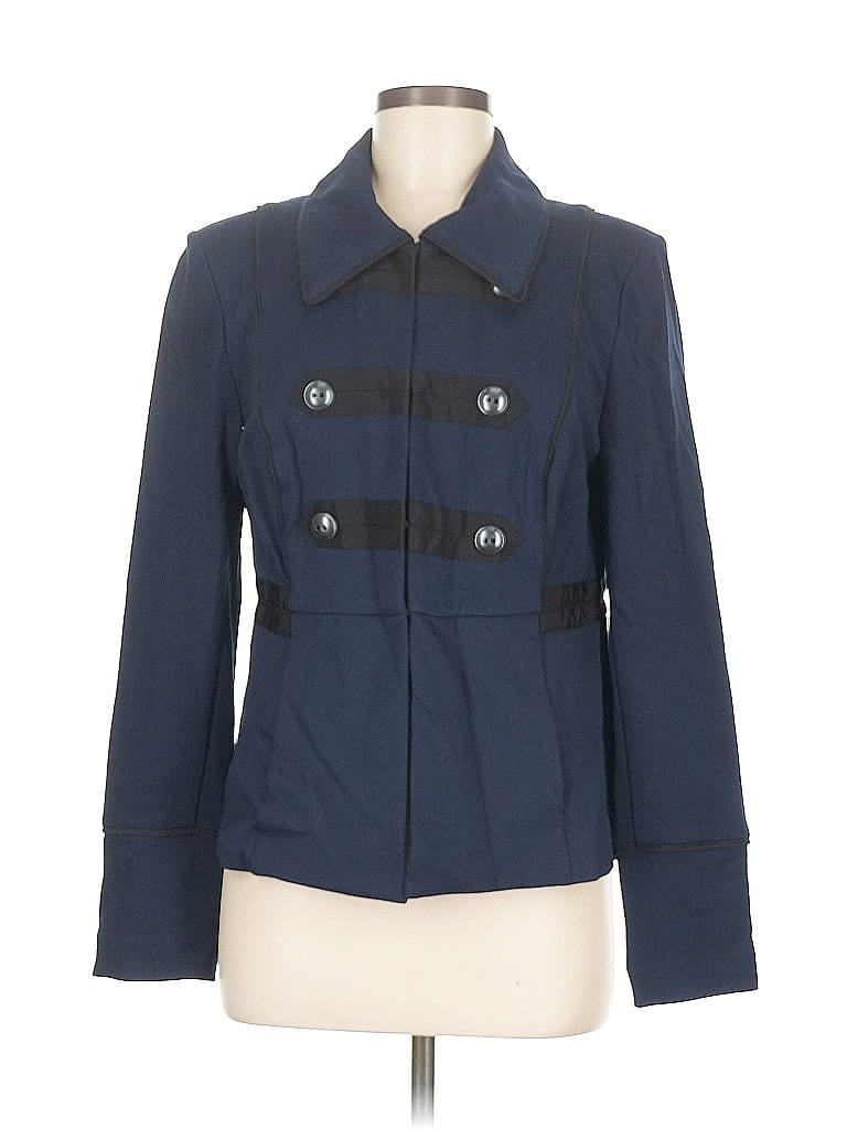 Pre-owned Cabi Coat In Blue