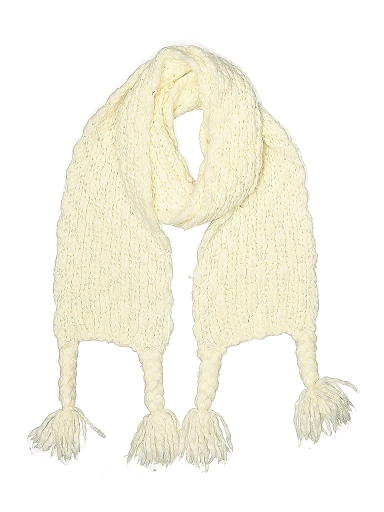 Pre-owned Unbranded Scarf In White