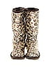 Stuart Weitzman Gold Tan Boots Size 5 - photo 2