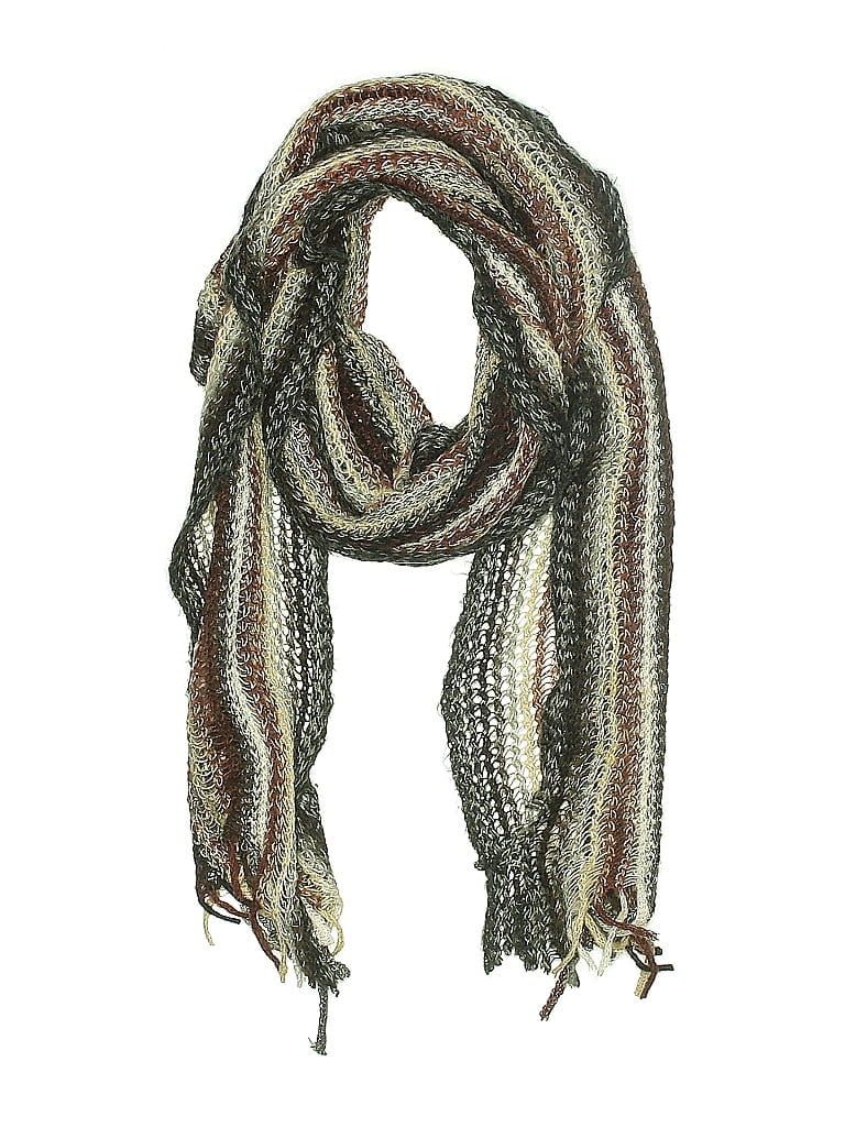 Pre-owned Unbranded Scarf In Gray