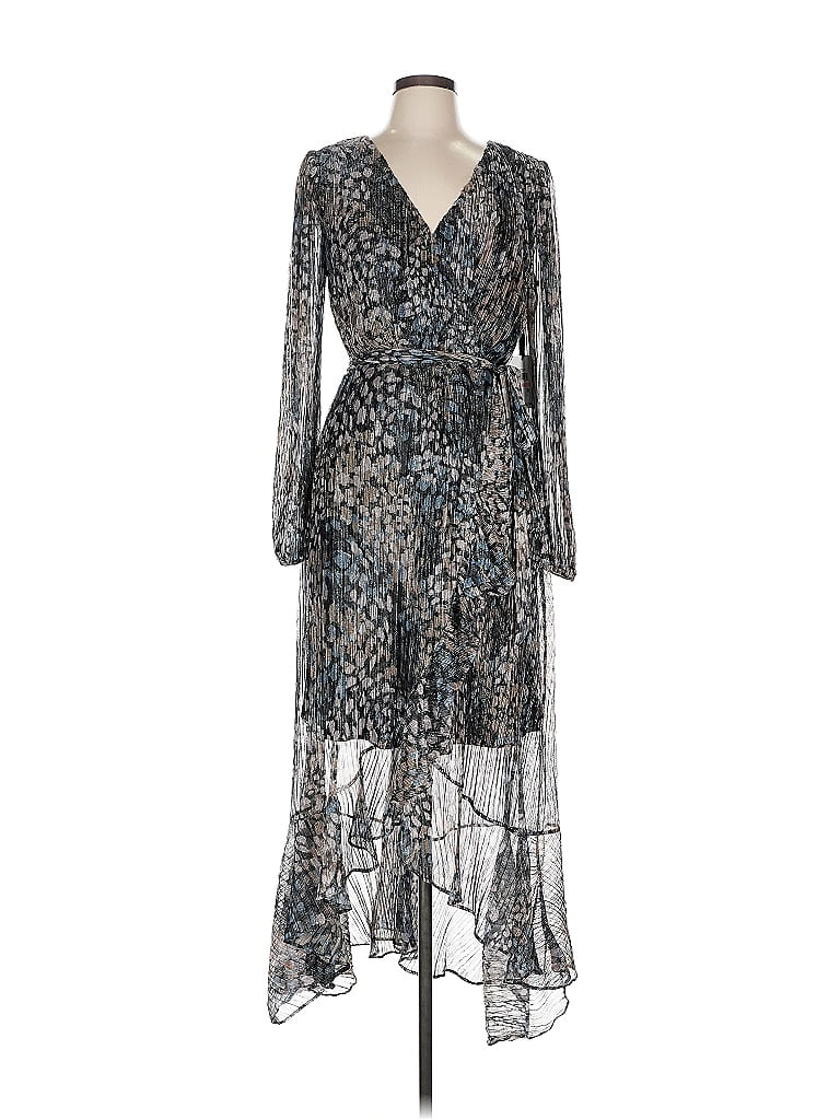 Pre-owned Kensie Cocktail Dress In Silver