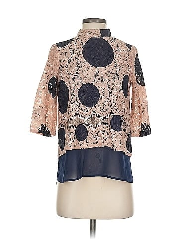 HD in Paris 3/4 Sleeve Blouse (view 1)