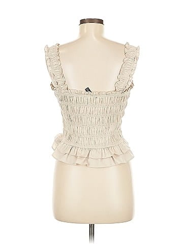 Aqua Sleeveless Blouse (view 2)