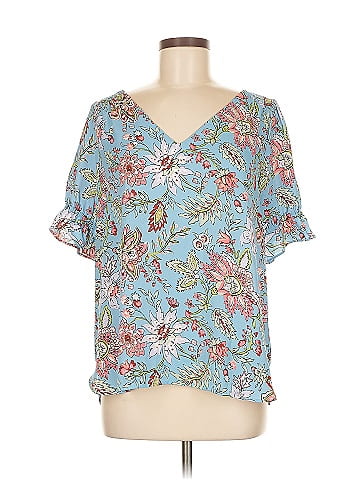 Ann Taylor LOFT Short Sleeve Blouse (view 1)