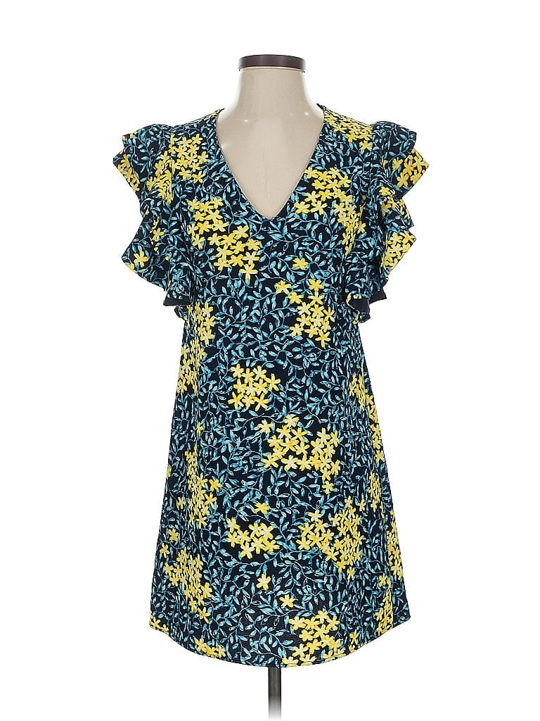 Pre-owned Zara Basic Casual Dress In Blue