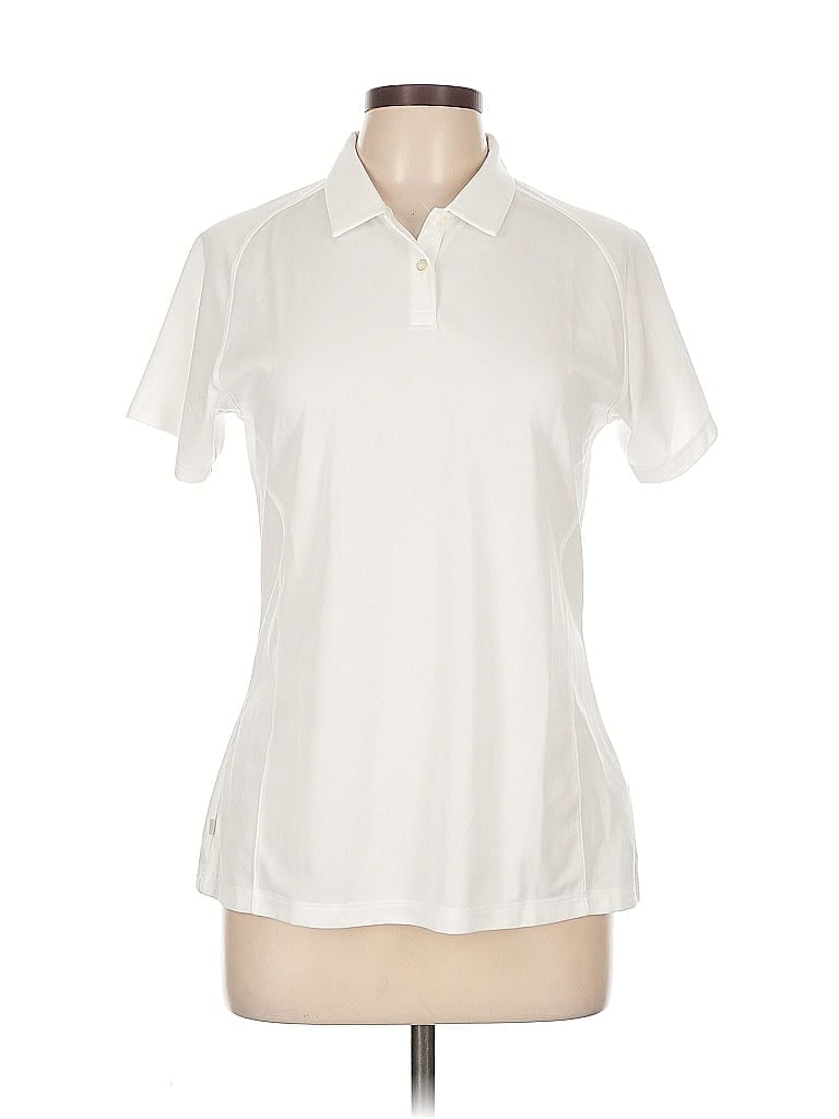 Click to view more detailed imagery on our partner's website Pre-owned Puma Short Sleeve Blouse In White