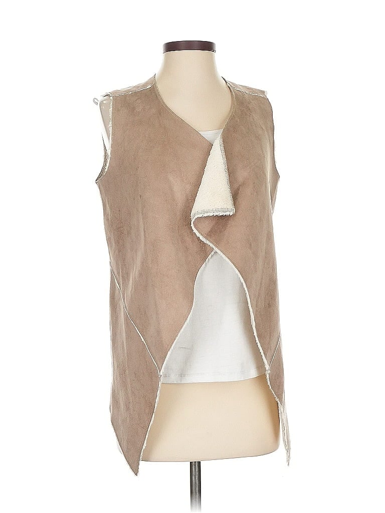 Pre-owned Guess Cardigan Sweater In Brown