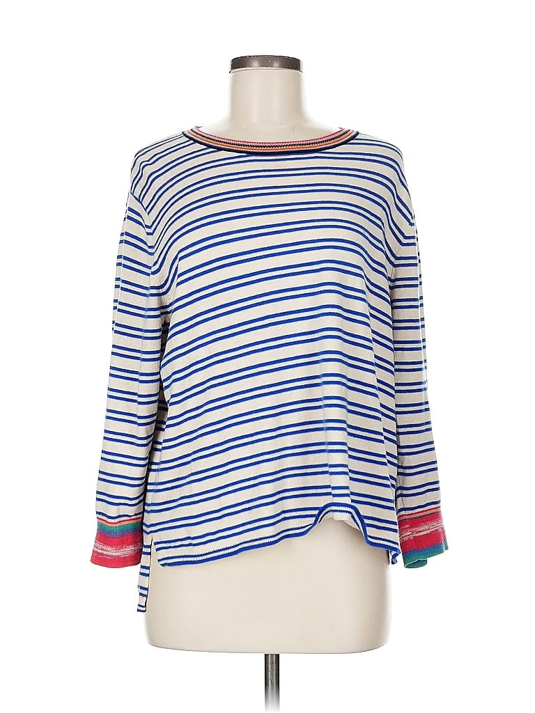 Pre-owned Cabi Pullover Sweater In Blue