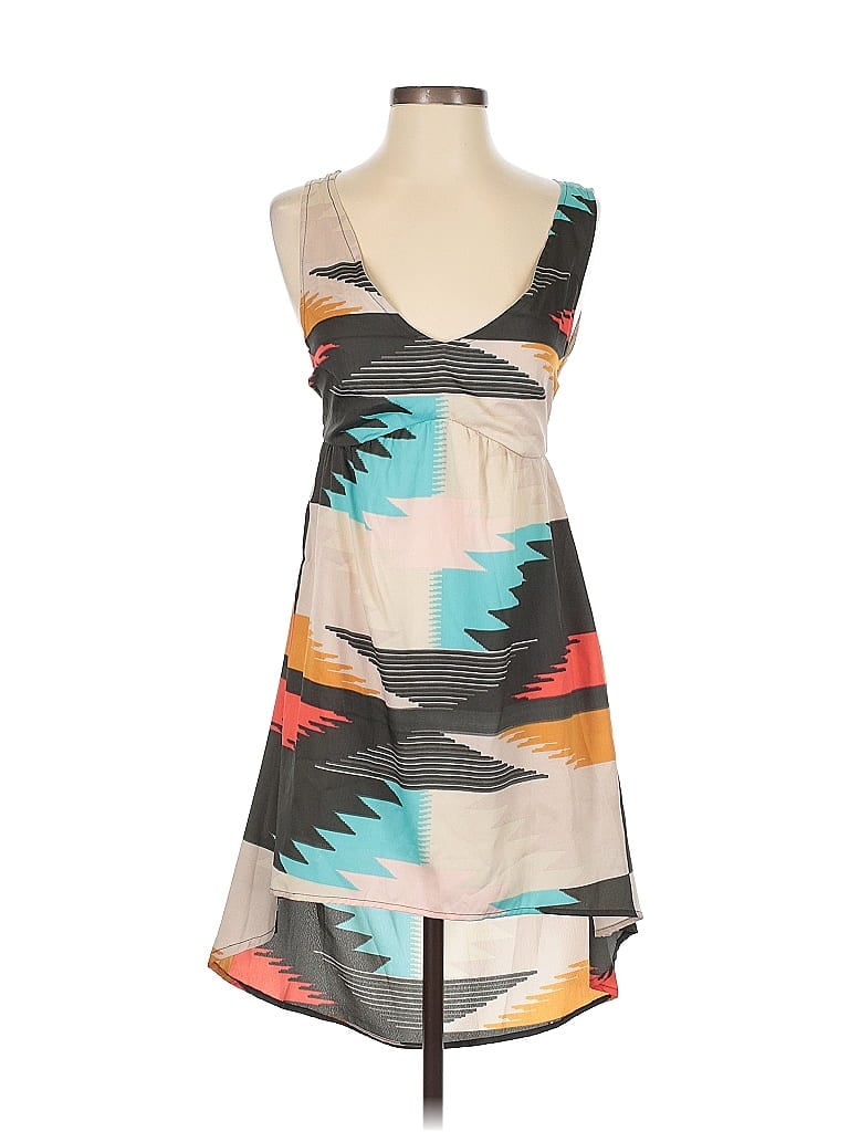 Pre-owned Billabong Cocktail Dress In Gray