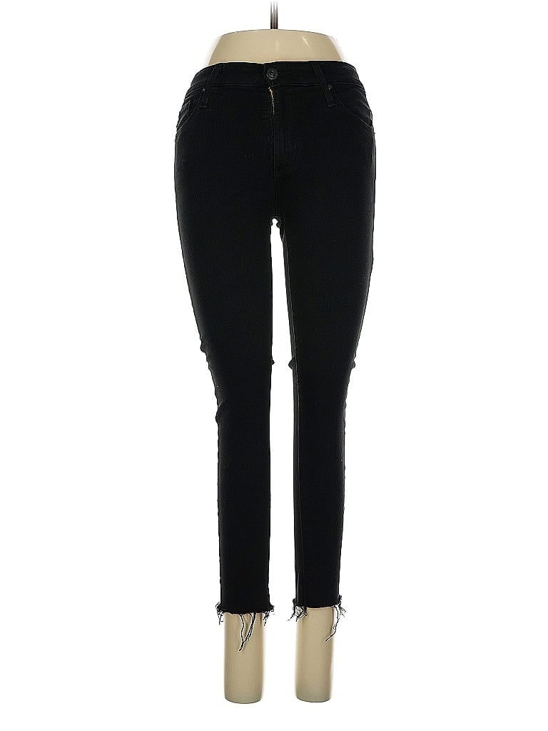 Pre-owned Adriano Goldschmied Jeggings In Black