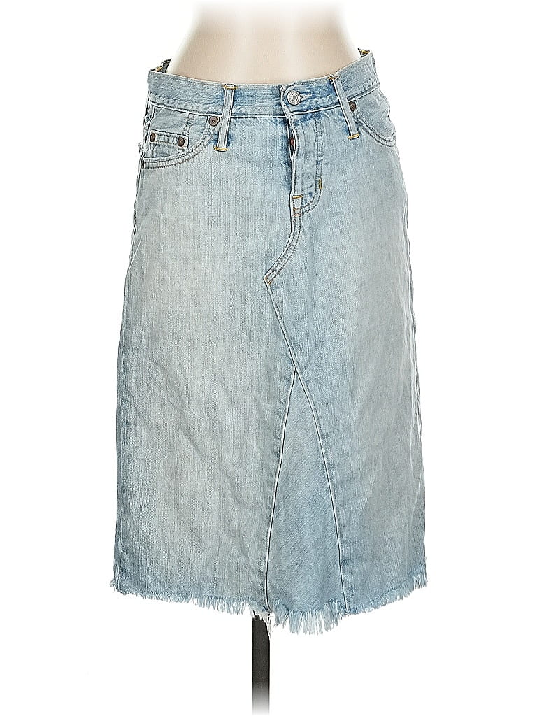 Pre-owned Gap Denim Skirt In Blue