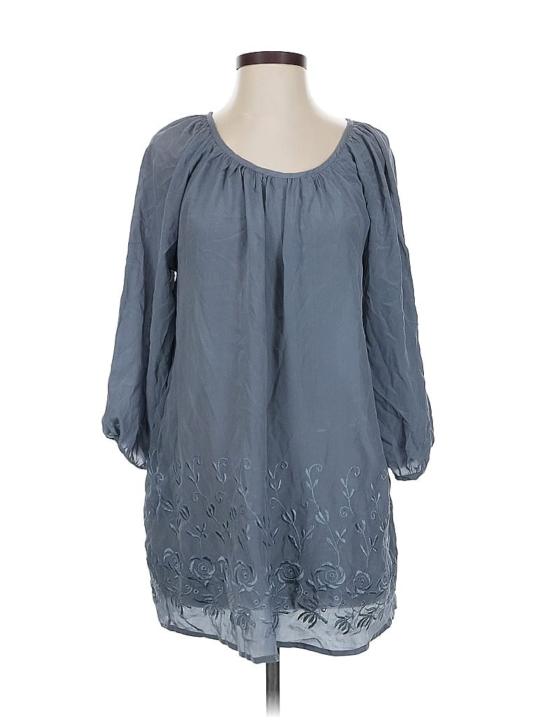 Pre-owned Tolani Casual Dress In Gray