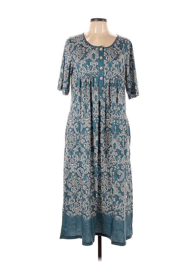 Pre-owned Unbranded Casual Dress In Blue