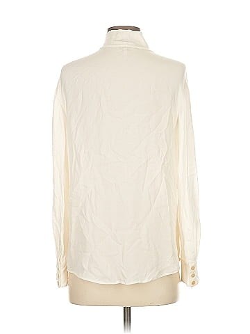 Rebecca Taylor Long Sleeve Silk Top (view 2)