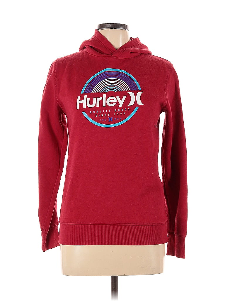 Click to view more detailed imagery on our partner's website Pre-owned Hurley Pullover Hoodie In Red