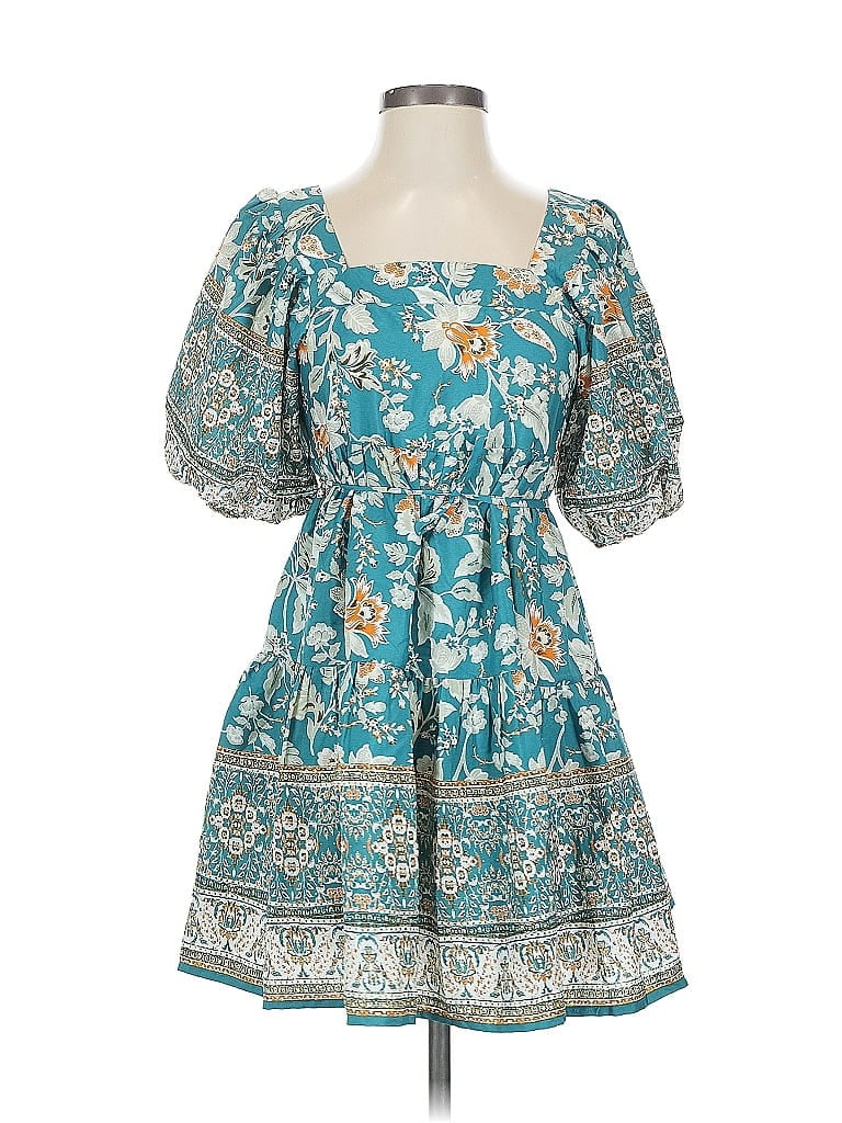 BAND OF THE FREE Pre-owned Casual Dress In Blue