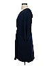 DKNY 100% Polyester Solid Blue Casual Dress Size 2 - photo 5