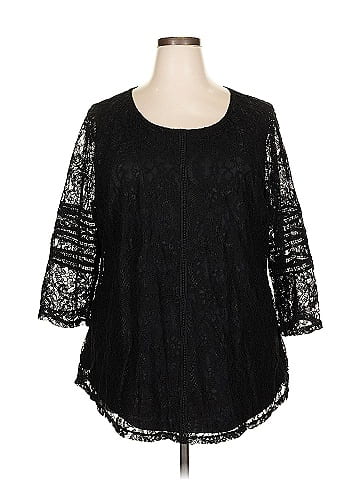 Isaac Mizrahi LIVE! 3/4 Sleeve Blouse (view 1)