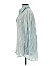 Subtle Luxury 100% Polyester Teal Blue 3/4 Sleeve Blouse Size XS - Sm - photo 5