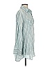 Subtle Luxury 100% Polyester Teal Blue 3/4 Sleeve Blouse Size XS - Sm - photo 4