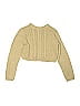Cupcakes & Cashmere Yellow Pullover Sweater Size 7 - 8 - photo 2