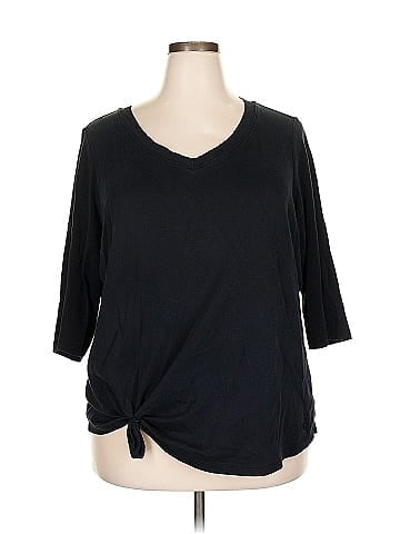 Isaac Mizrahi LIVE! 3/4 Sleeve T-Shirt (view 1)